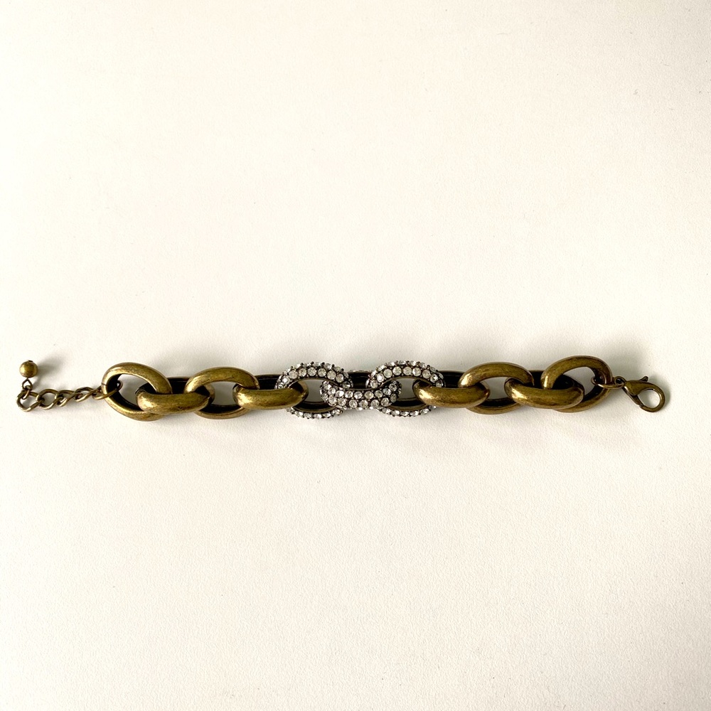 Chunky Rhinestone Bracelet - Picture 3 of 5